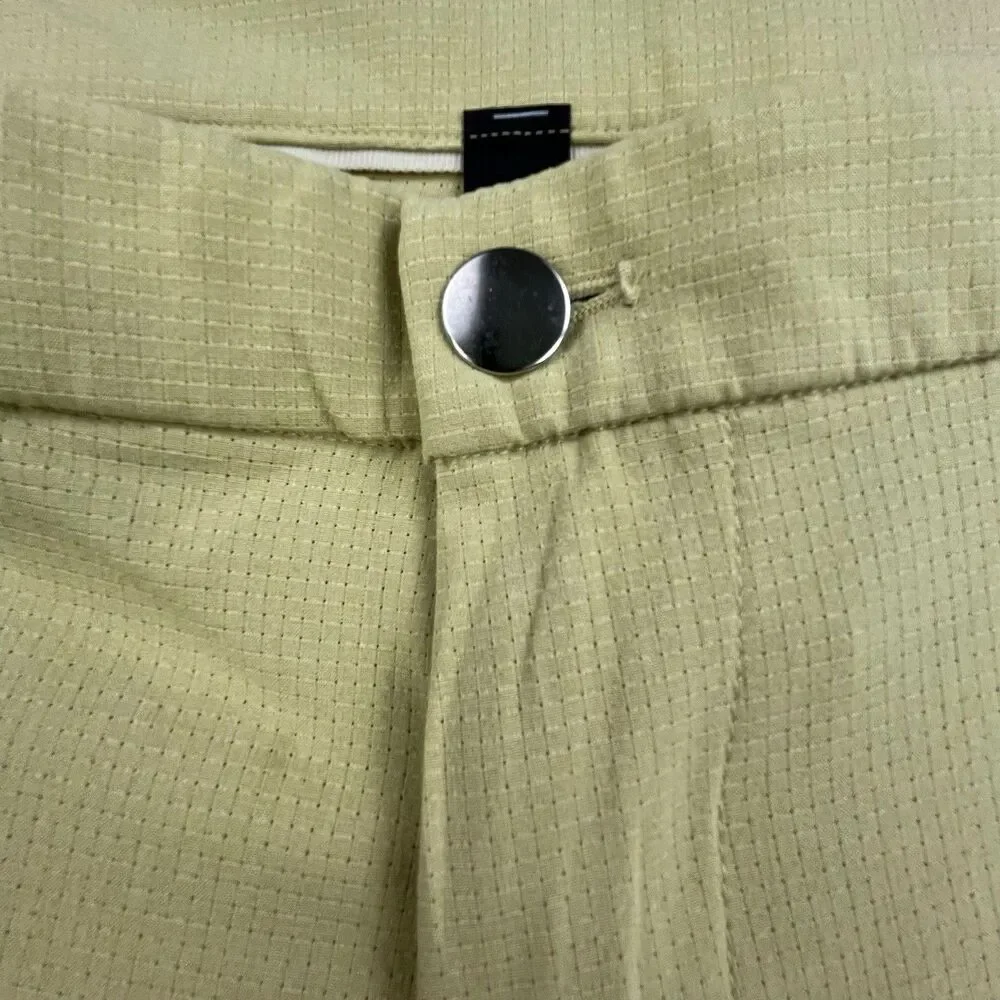 lululemon athletica Men’s Flat Front Shorts — Olive Green